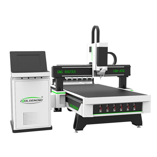 1325 Máquina de gravura de madeira automatizada Router CNC